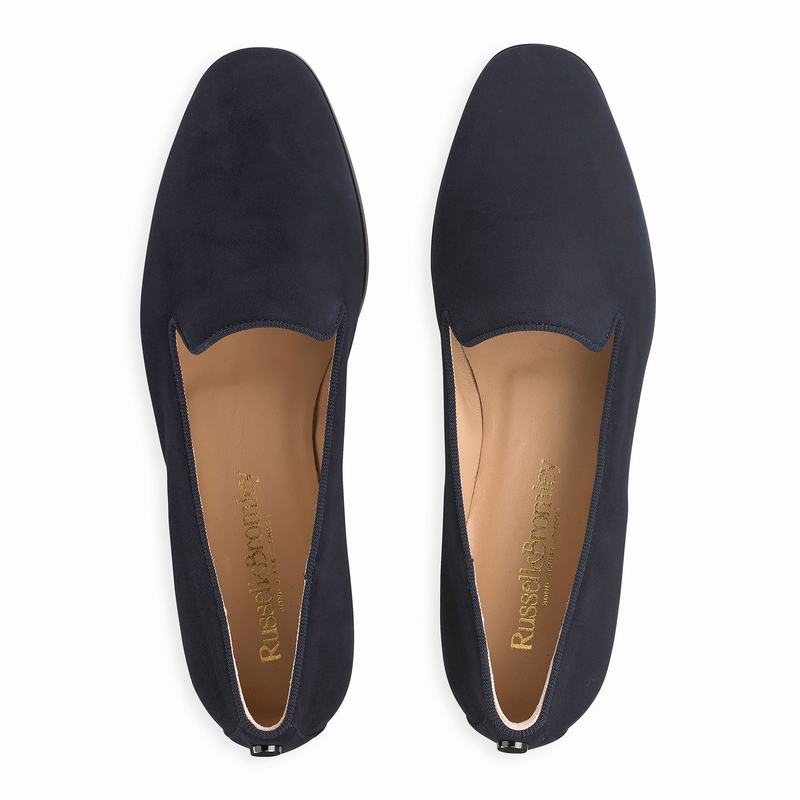 Ballerine Russell And Bromley Smoking Donna Blu | VAX997BM