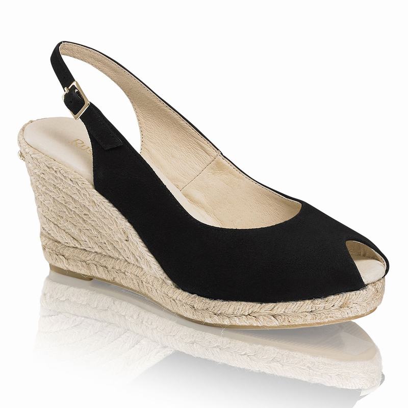 Espadrillas Russell And Bromley Candyfloss Donna Nere | BDU4829ZF