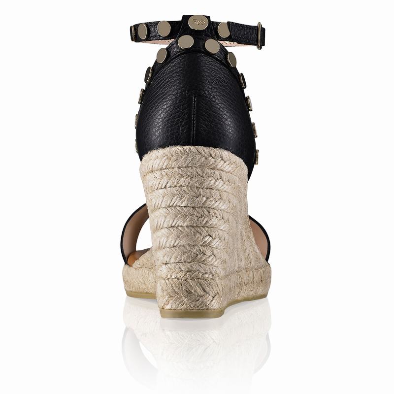 Espadrillas Russell And Bromley Coin Spin Donna Nere | MOR681YZ