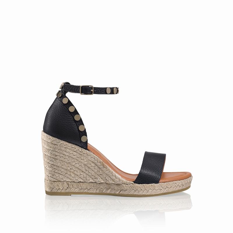 Espadrillas Russell And Bromley Coin Spin Donna Nere | MOR681YZ