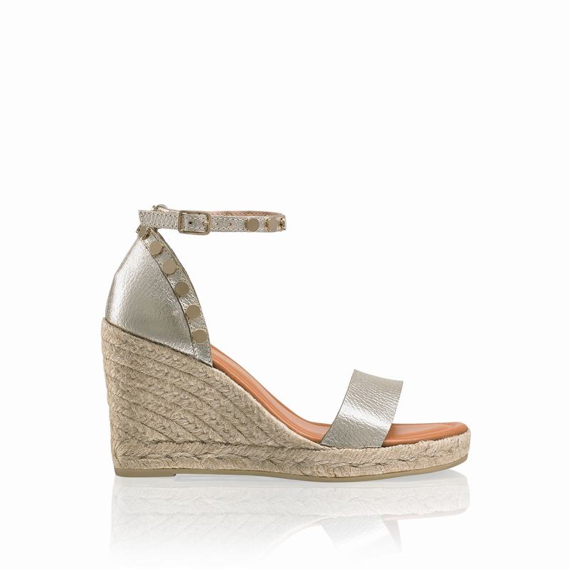 Espadrillas Russell And Bromley Coin Spin Donna Metallic | YUQ2210UM