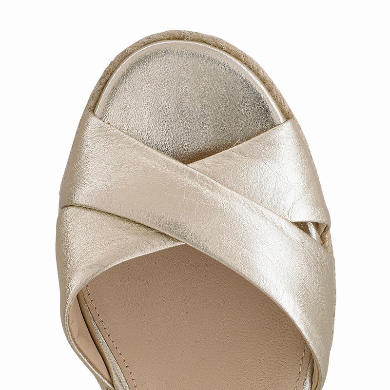 Espadrillas Russell And Bromley Gelato Donna Metallic | OBM1429PI