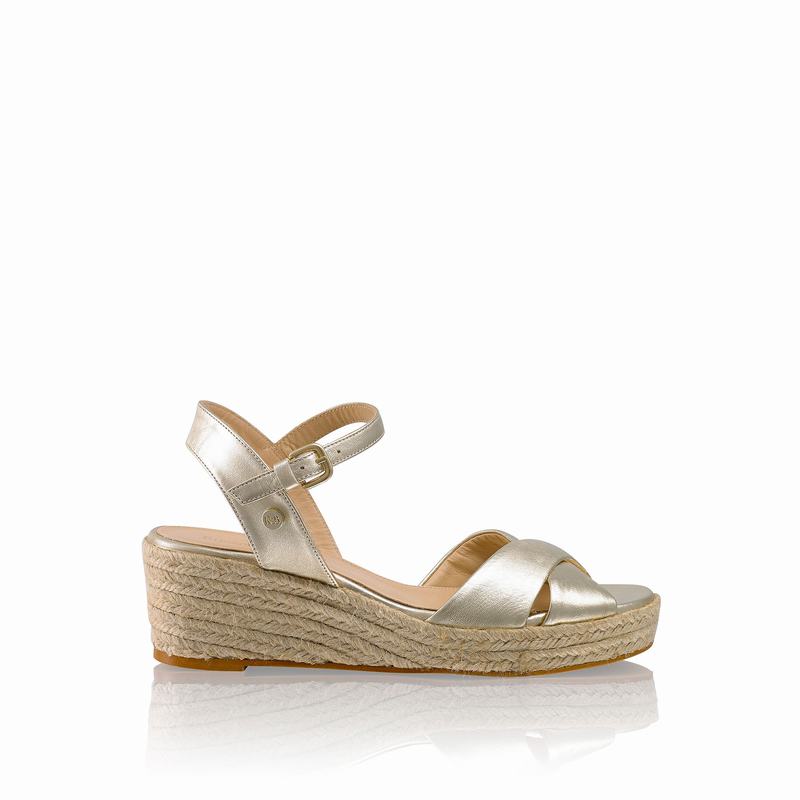 Espadrillas Russell And Bromley Gelato Donna Metallic | OBM1429PI