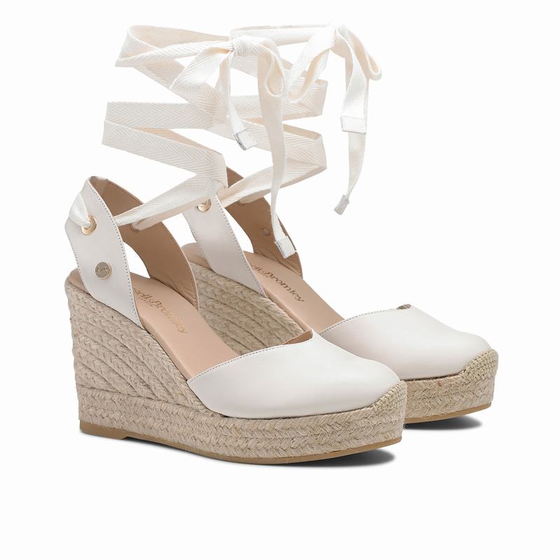 Espadrillas Russell And Bromley Papadelle Donna Bianche | WEQ137LM