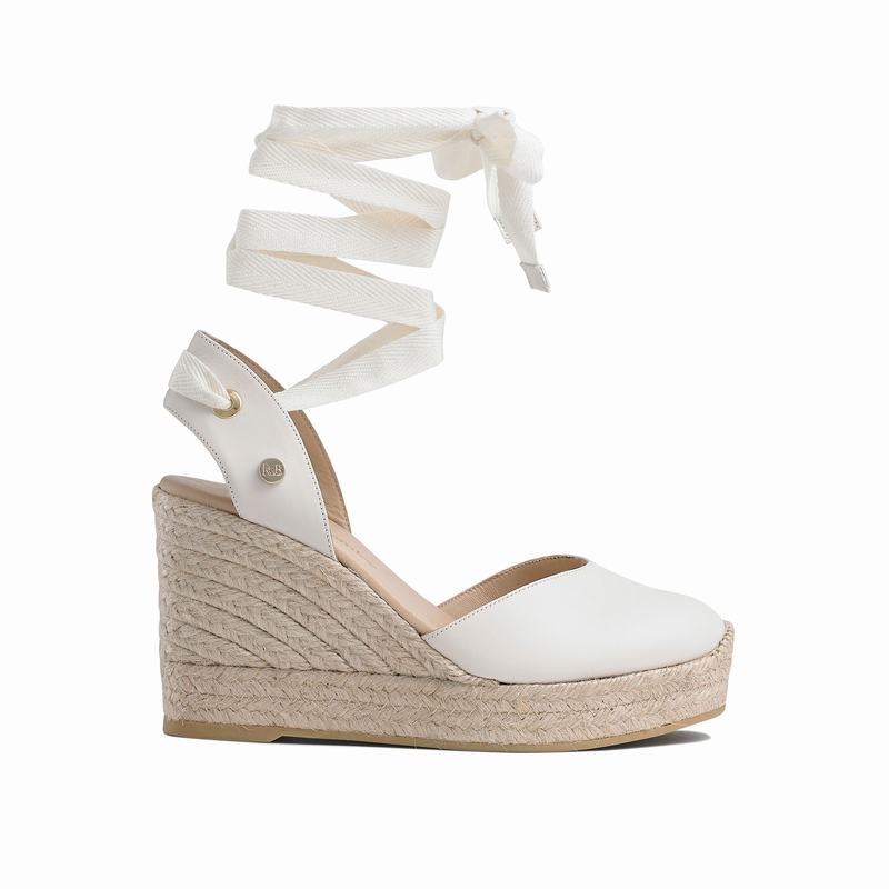 Espadrillas Russell And Bromley Papadelle Donna Bianche | WEQ137LM