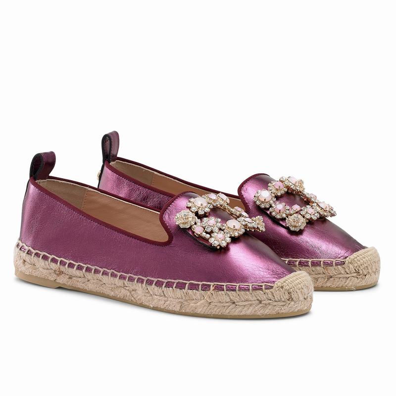 Espadrillas Russell And Bromley Pocketfull Donna Viola | LMS951NQ