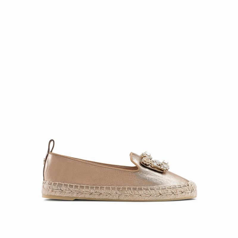 Espadrillas Russell And Bromley Pocketfull Donna Metallic | ZOX1946VR