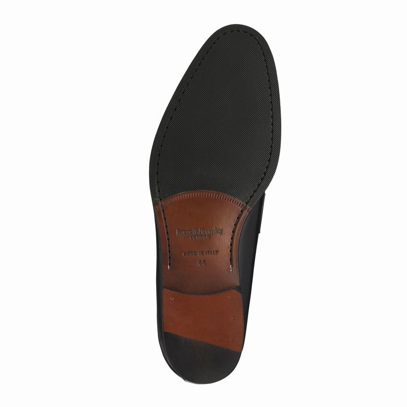 Mocassini Russell And Bromley Aspen Uomo Nere | OAX9871RP