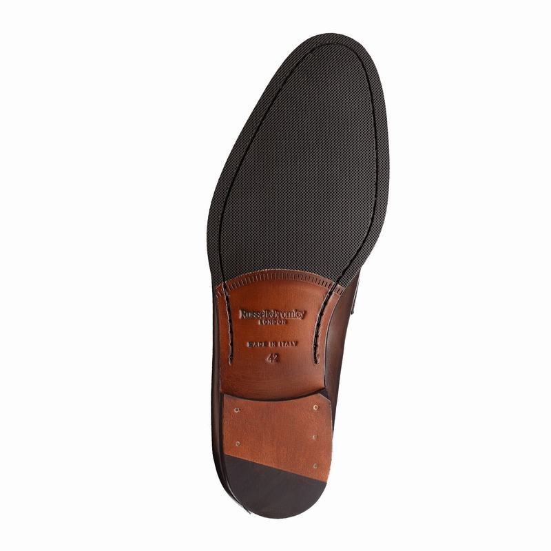 Mocassini Russell And Bromley Aspen Uomo Marroni | RHR184XS