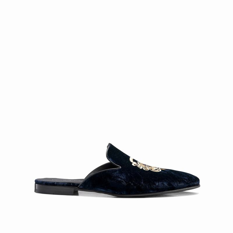 Mocassini Russell And Bromley Barocco Uomo Blu | RBI9620HS