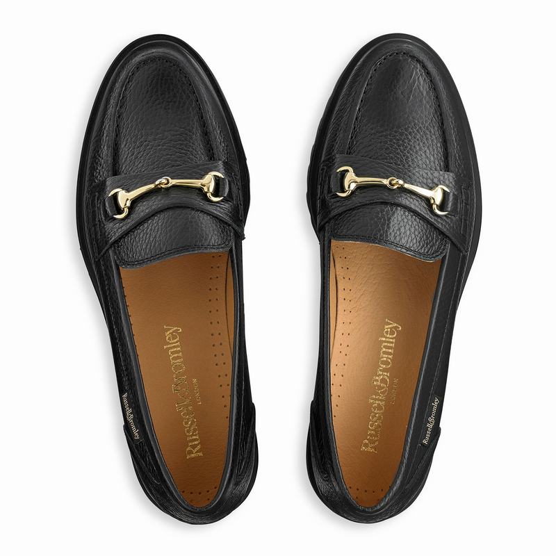 Mocassini Russell And Bromley Booster Donna Nere | CJE9063JA