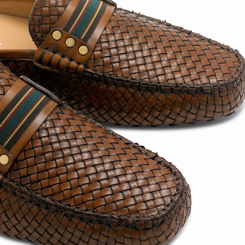 Mocassini Russell And Bromley Cabriolet Uomo Marroni | GXV9670LT