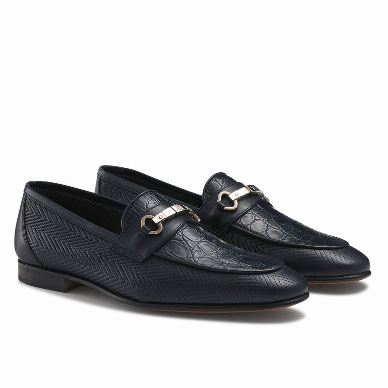 Mocassini Russell And Bromley Cachet Uomo Blu | TOL6017KJ