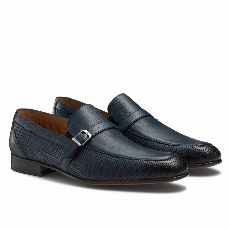 Mocassini Russell And Bromley Charisma Uomo Blu | UWV541XD