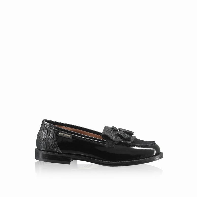 Mocassini Russell And Bromley Chester Donna Nere | RZT124CR