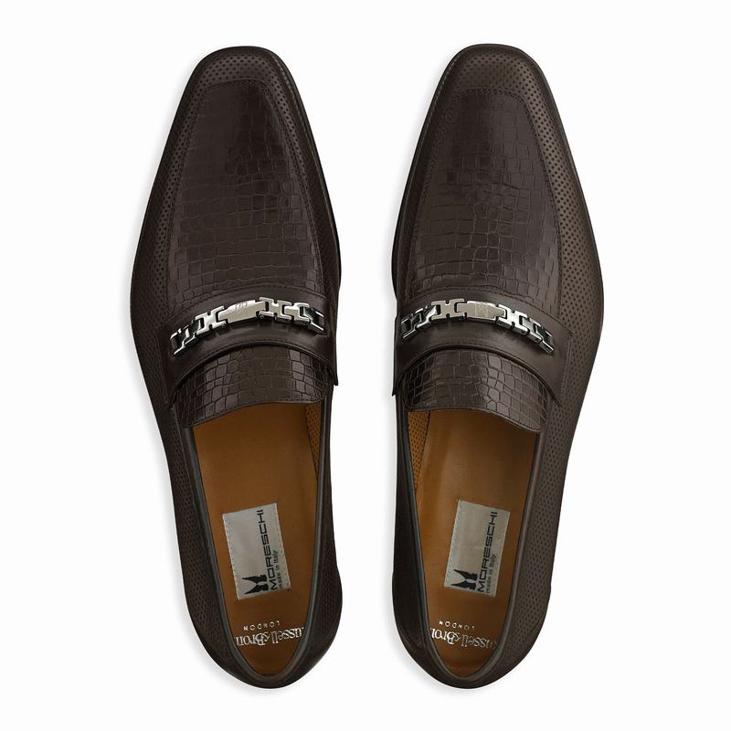 Mocassini Russell And Bromley Conto Uomo Marroni | JMN7145KB