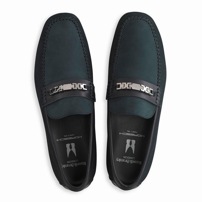 Mocassini Russell And Bromley Crossover Uomo Blu | WME9612JG