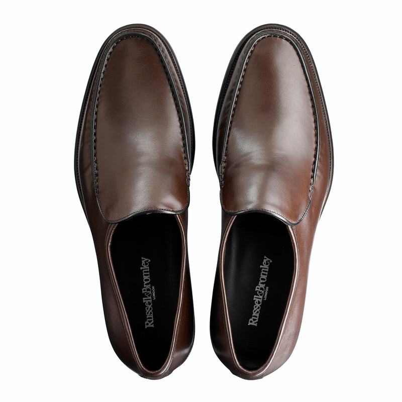 Mocassini Russell And Bromley Elba Uomo Marroni | TIB3748TM