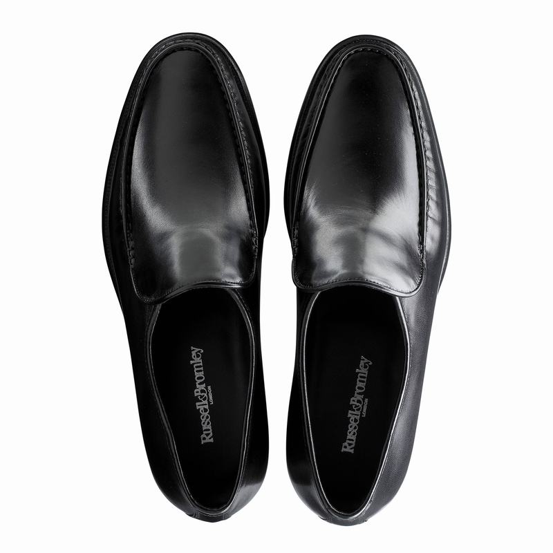 Mocassini Russell And Bromley Elba Uomo Nere | ZNO2757JV