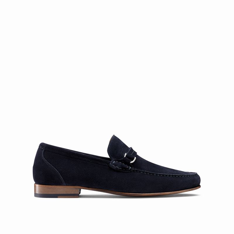 Mocassini Russell And Bromley Elite Uomo Blu | ZUF36100KA