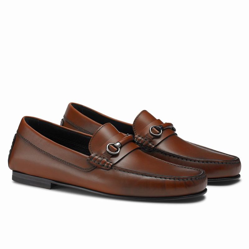 Mocassini Russell And Bromley Jet Set Uomo Marroni | LPB8677KB