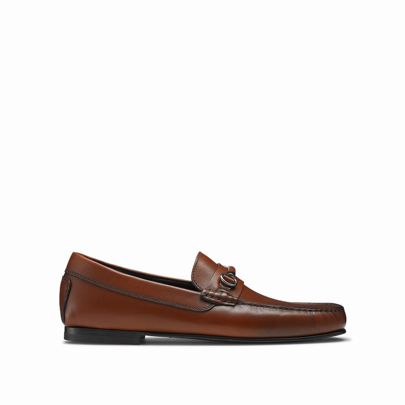 Mocassini Russell And Bromley Jet Set Uomo Marroni | LPB8677KB