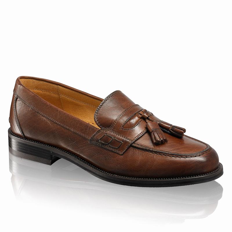 Mocassini Russell And Bromley Keeble 3 Uomo Marroni | JTK143LJ