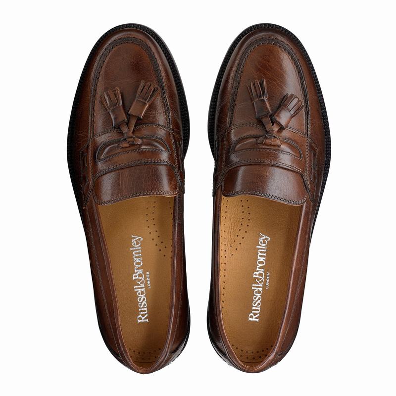 Mocassini Russell And Bromley Keeble 3 Uomo Marroni | JTK143LJ