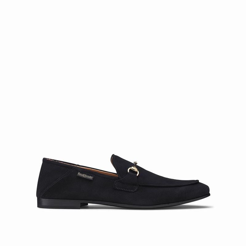 Mocassini Russell And Bromley Loafer M Uomo Blu | LEZ1005PU