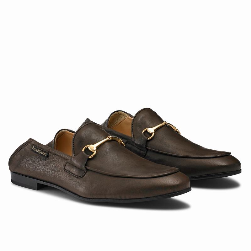 Mocassini Russell And Bromley Loafer M Uomo Marroni | YAM804FZ