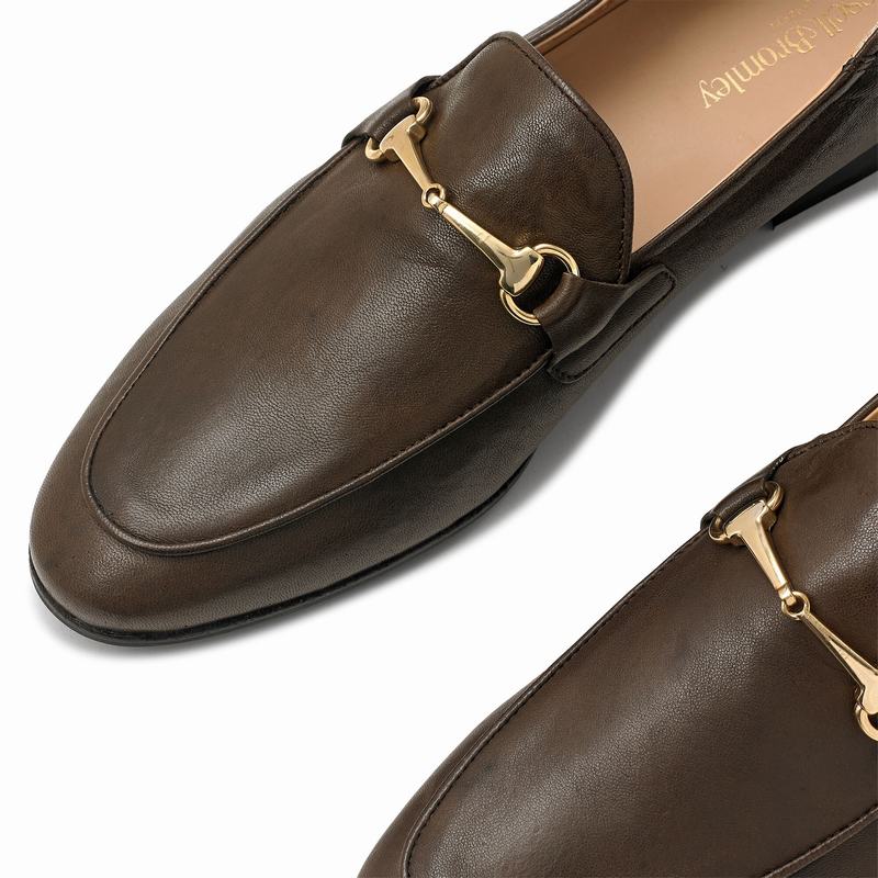 Mocassini Russell And Bromley Loafer M Uomo Marroni | YAM804FZ