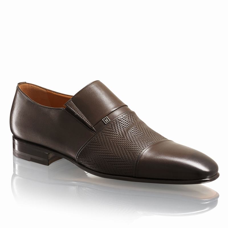 Mocassini Russell And Bromley Lugano Uomo Marroni | CUC3097QZ