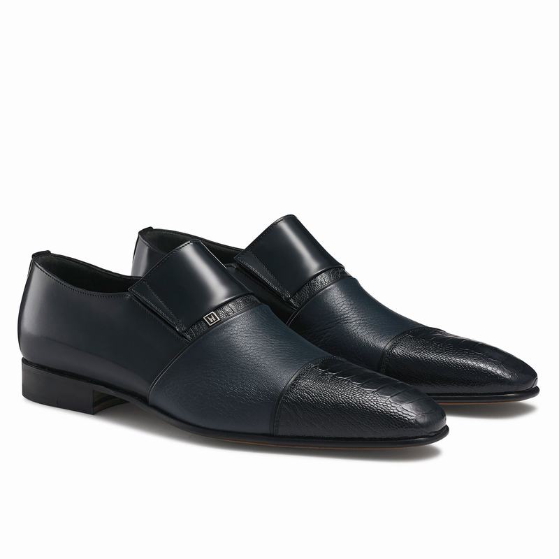 Mocassini Russell And Bromley Lugano Uomo Blu | YPW7119AQ