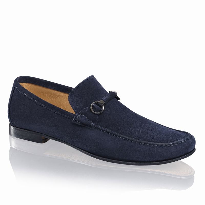 Mocassini Russell And Bromley Misty Uomo Blu | WYB7641EG