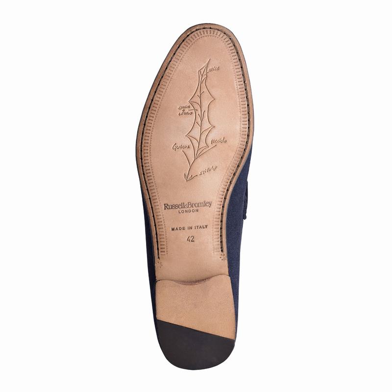 Mocassini Russell And Bromley Misty Uomo Blu | WYB7641EG