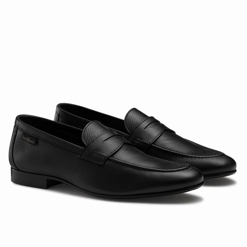 Mocassini Russell And Bromley Outline Uomo Nere | QPZ8497XB