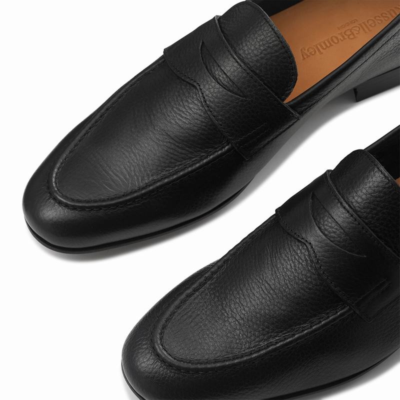 Mocassini Russell And Bromley Outline Uomo Nere | QPZ8497XB