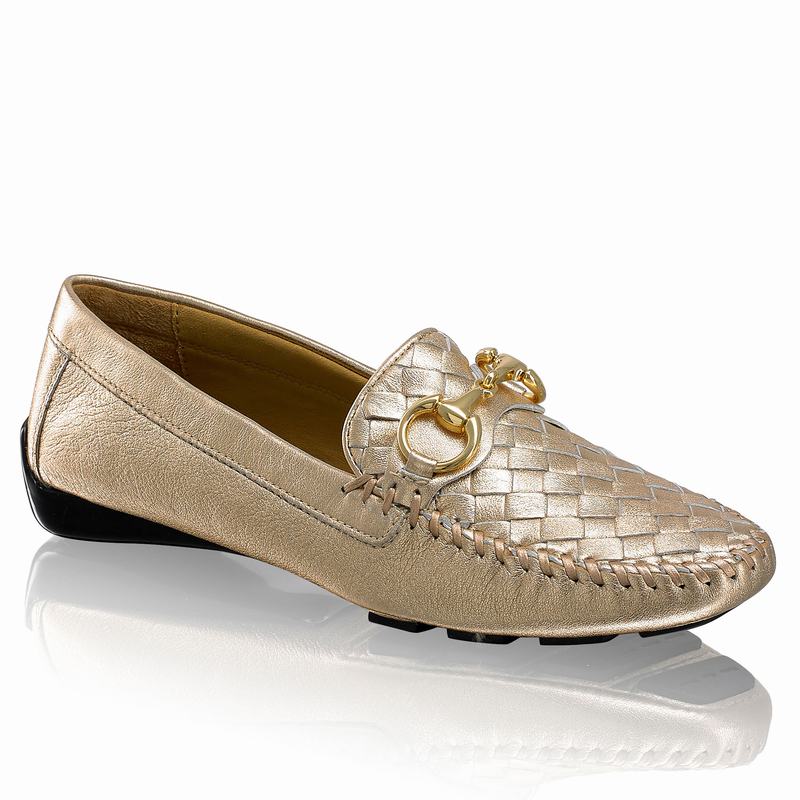 Mocassini Russell And Bromley Perlata Donna Metallic | ARG5240JQ