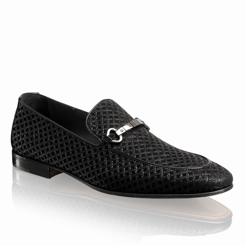 Mocassini Russell And Bromley Pluto Uomo Nere | IPJ296BR