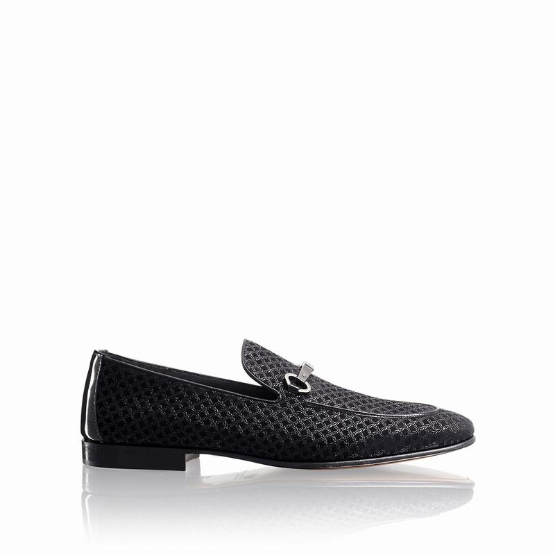 Mocassini Russell And Bromley Pluto Uomo Nere | IPJ296BR