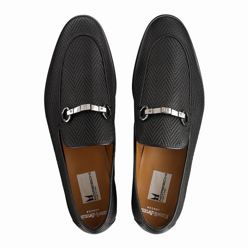 Mocassini Russell And Bromley Pluto Uomo Nere | VQN8889ZH