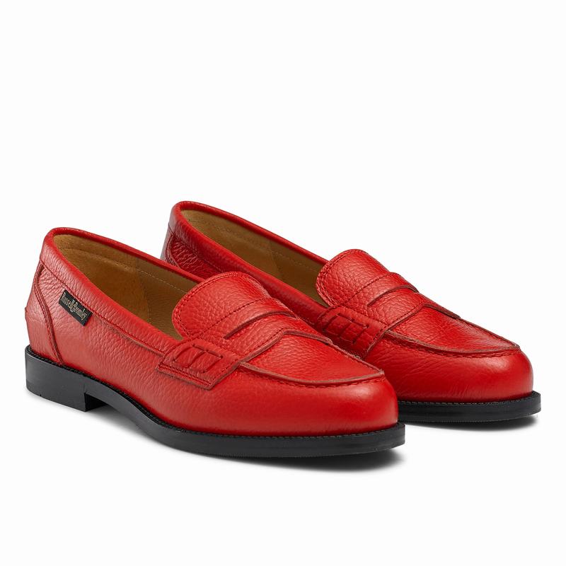 Mocassini Russell And Bromley Sixpence Donna Rosse | GFJ548UP