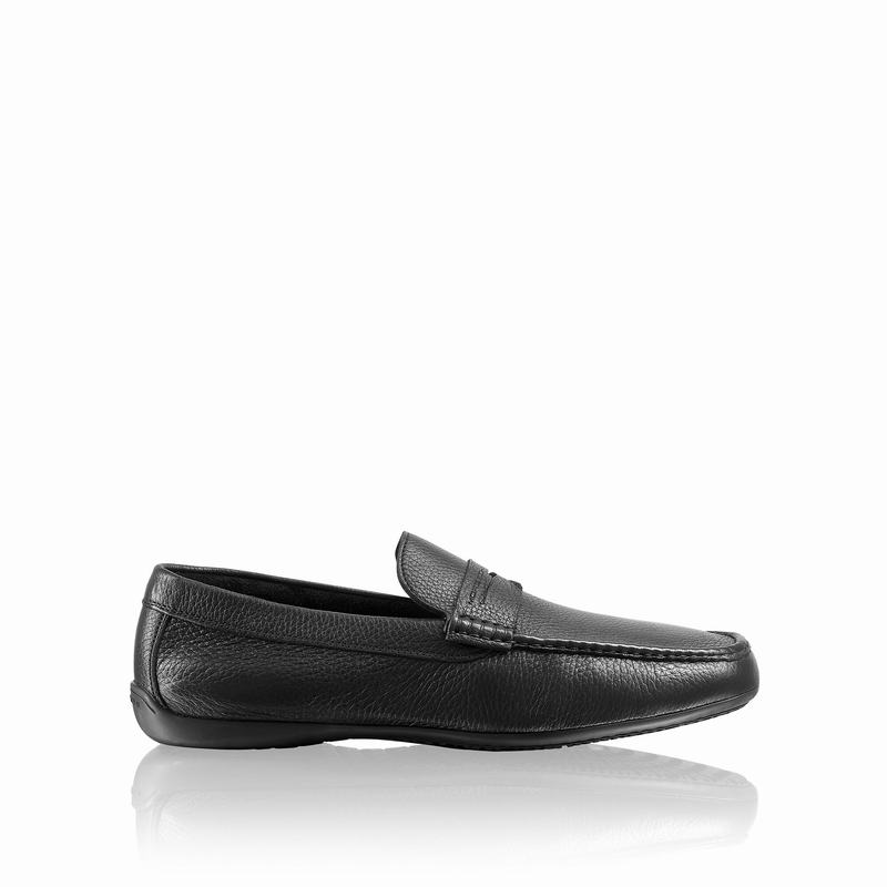 Mocassini Russell And Bromley Ultimate Uomo Nere | GKT7893CE