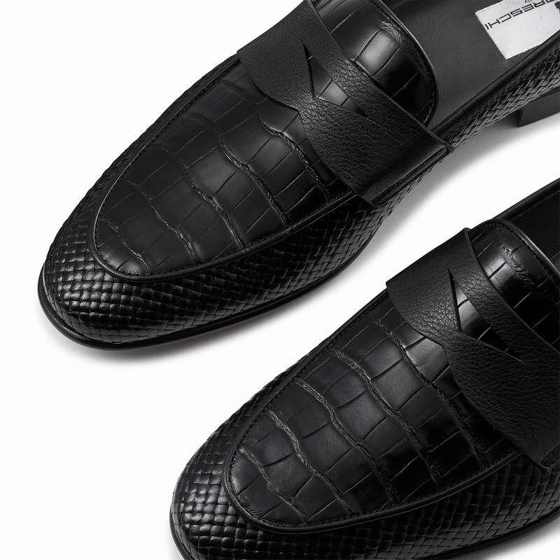 Mocassini Russell And Bromley Yari Uomo Nere | TFD9181NE