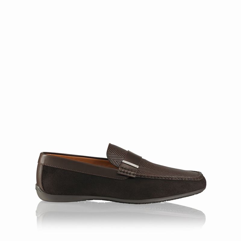 Mocassini Russell And Bromley Yoga Uomo Marroni | LHC665YL