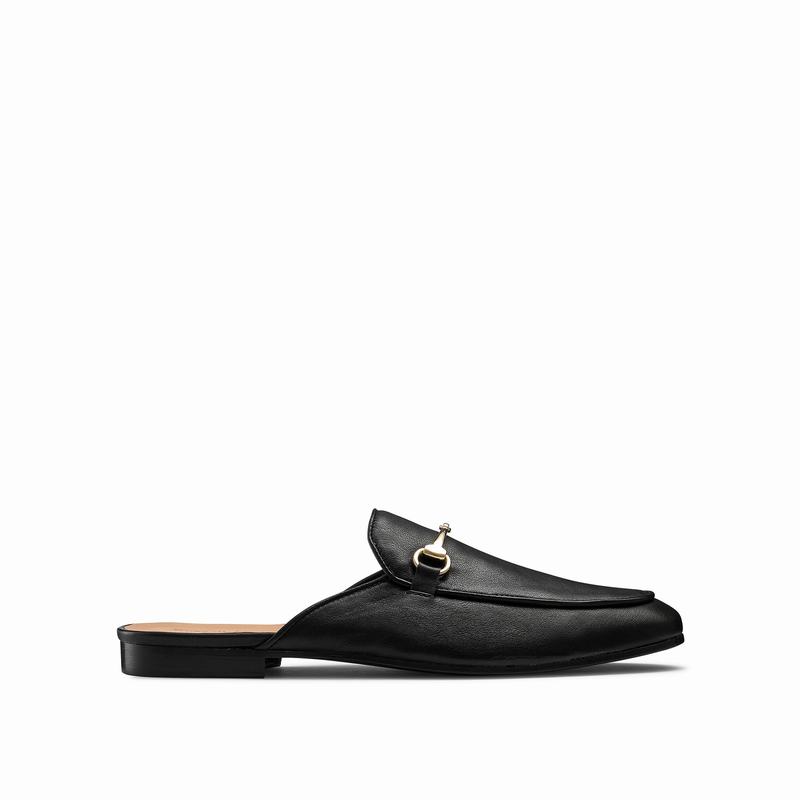 Pantofole Russell And Bromley Loaferslip Uomo Nere | RDG8767TO