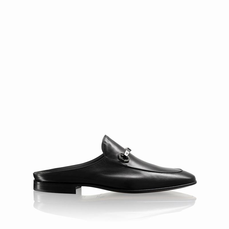 Pantofole Russell And Bromley Pluto X Uomo Nere | OOA4070VH