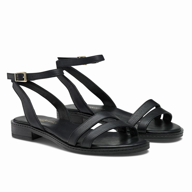 Sandali Russell And Bromley Brooklyn Donna Nere | SBD61ZB