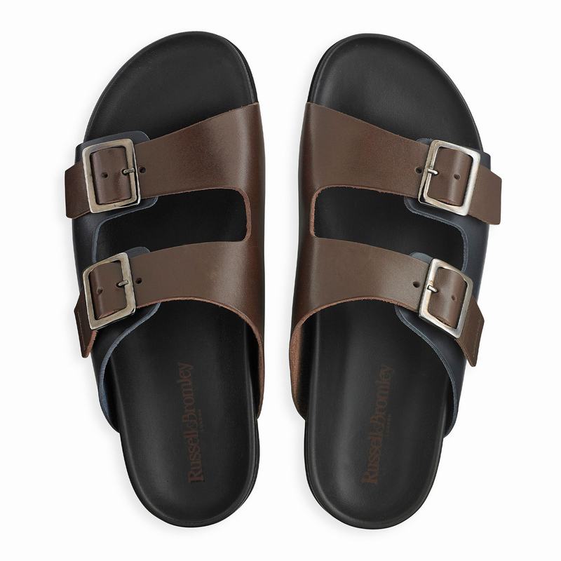 Sandali Russell And Bromley Islander Uomo Marroni | WWA8977AP