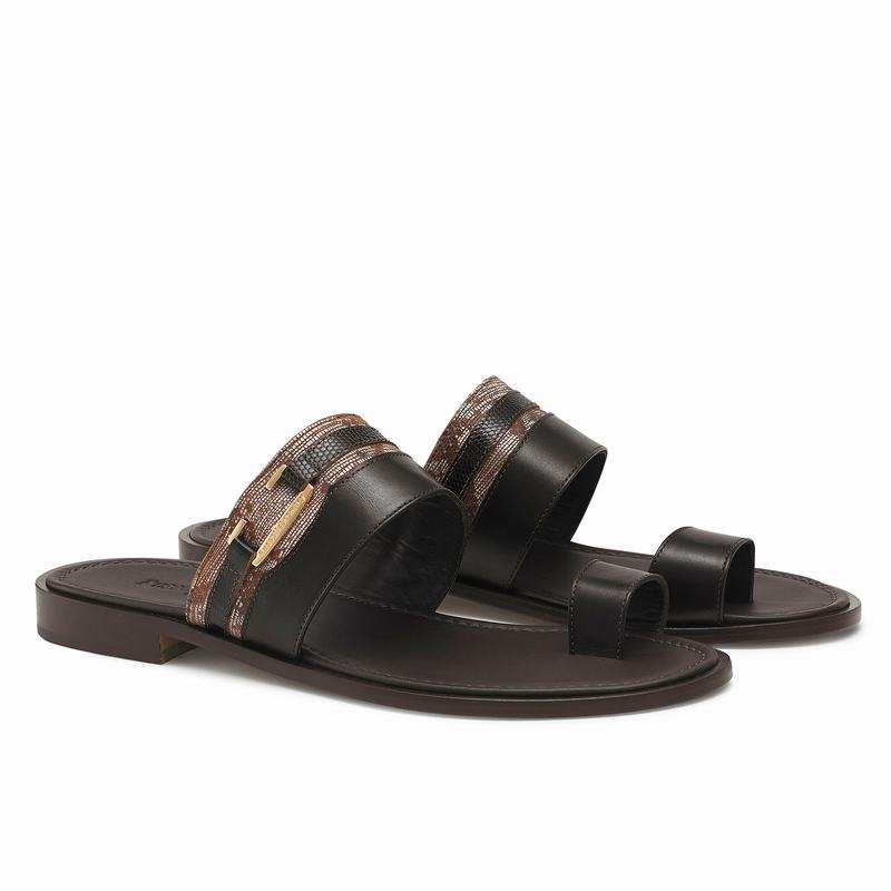 Sandali Russell And Bromley Oasis Uomo Marroni | NPL1061GF